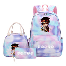 Teenage Student Girl Backpack Lunch Bag Three Piece Set Backpack Set