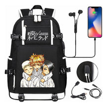 Promised Dream Island Usb Large Capacity Youth Student Backpack For Boys And Girls Leisure Travel Backpack