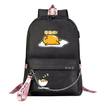 Lazy Egg Usb Youth Student Backpack For Boys And Girls Leisure Travel Backpack