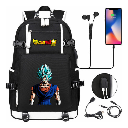 Sun Wukong Usb Large Capacity Youth Student Backpack For Leisure Travel Backpack