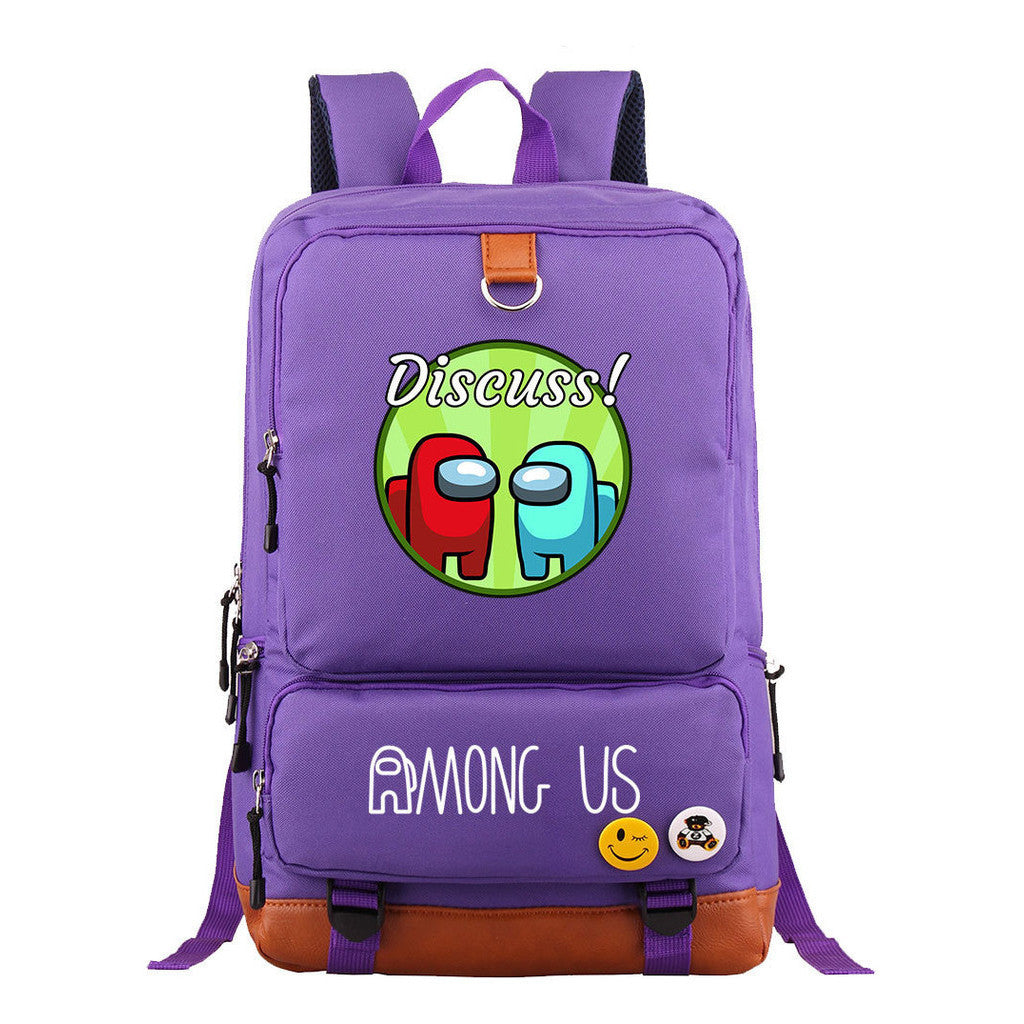 Youth Student Backpack, Large Capacity Travel Bag, Men's And Women's Backpack