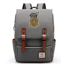 Printed Youth Student School Bag Casual Belt Buckle Classic Backpack 38*27*12.5cm