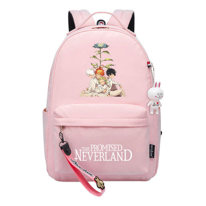 Printed Teenage Student Backpack, Casual Bag, Girl Backpack