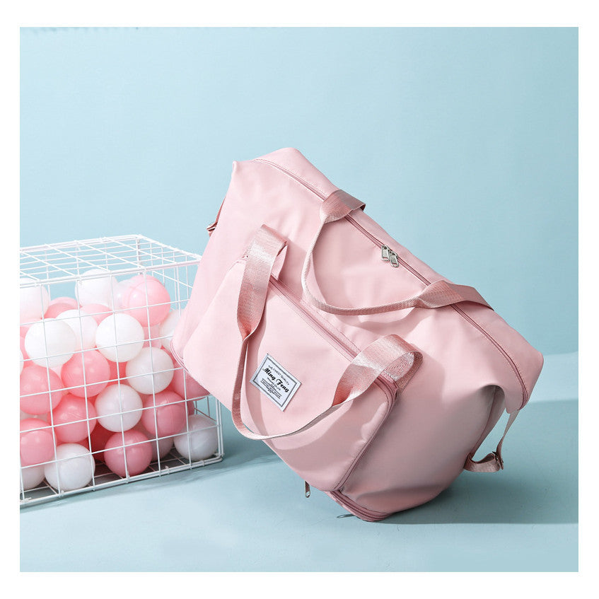 Travel Bag With Large Capacity, Short Distance Travel Bag, Dry And Wet Separation, Lightweight Yoga Bag