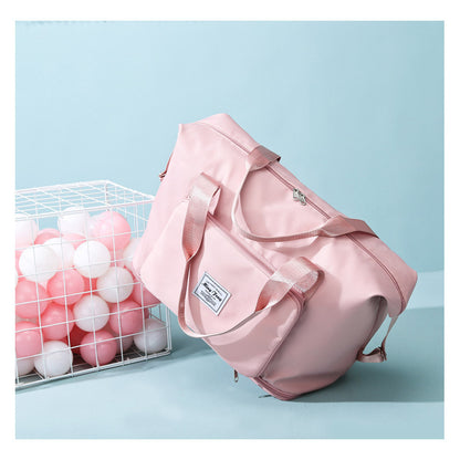 Travel Bag With Large Capacity, Short Distance Travel Bag, Dry And Wet Separation, Lightweight Yoga Bag