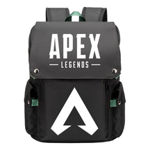 Apex Hero Print Usb Charging Cap Head Style Student School Bag Casual Backpack