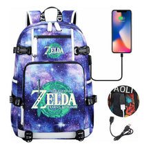 Printed Teenage Student Backpack For Men And Women's Leisure Travel Backpack