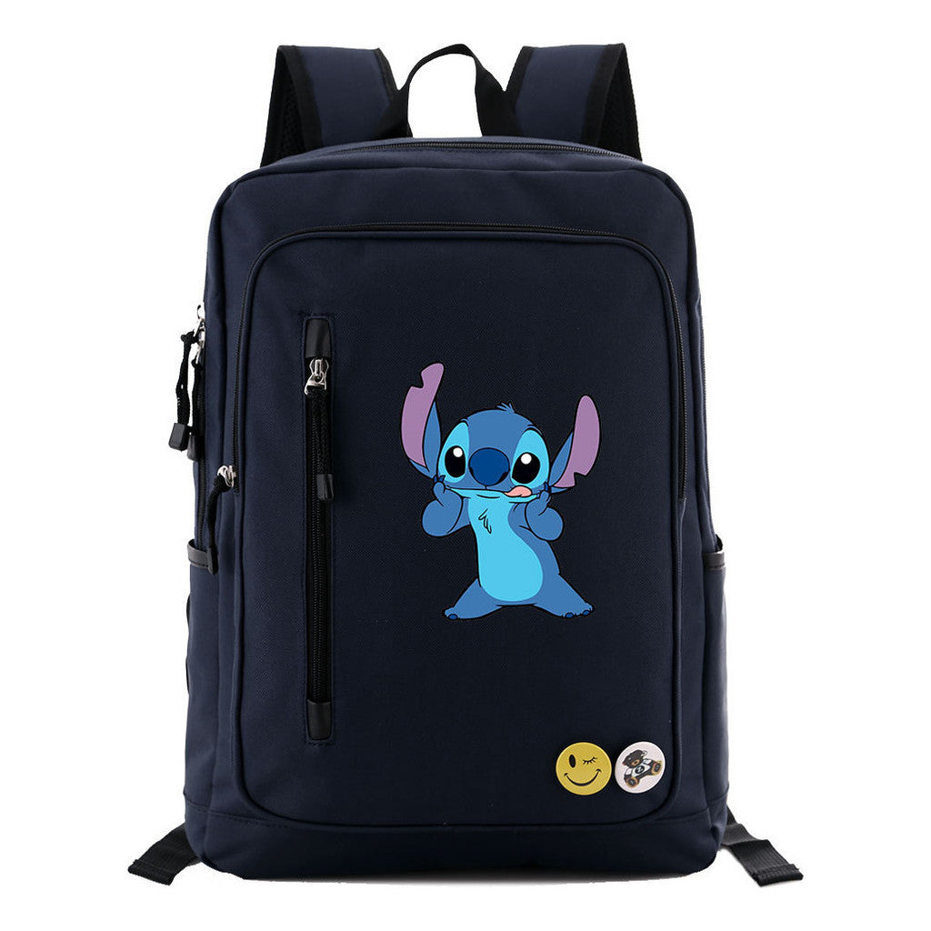Sports Football Star Printed Youth Student Backpack Men And Women's Leisure Travel Backpack
