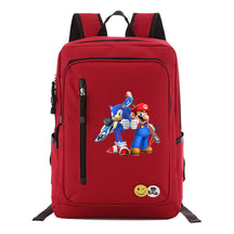 Game Super Mario Print Youth Student School Bag Leisure Travel Backpack
