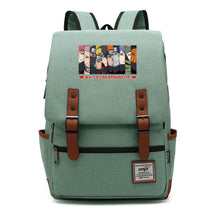 Naruto Printed Student Backpack Casual Belt Buckle Classic Backpack