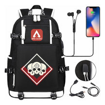 Game Apex Hero Print Usb Large Capacity Youth Student School Bag Men's And Women's Leisure Travel Backpack