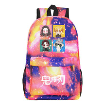 Cartoon Fashion Printed Youth Student Backpack Men And Women's Leisure Backpack