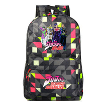 Cartoon Anime Jojo's Wonderful Adventure Print Student Backpack Casual Backpack