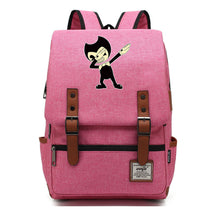 Printed Teenage Student Backpack For Men And Women With Casual Belt Buckle Classic Backpack