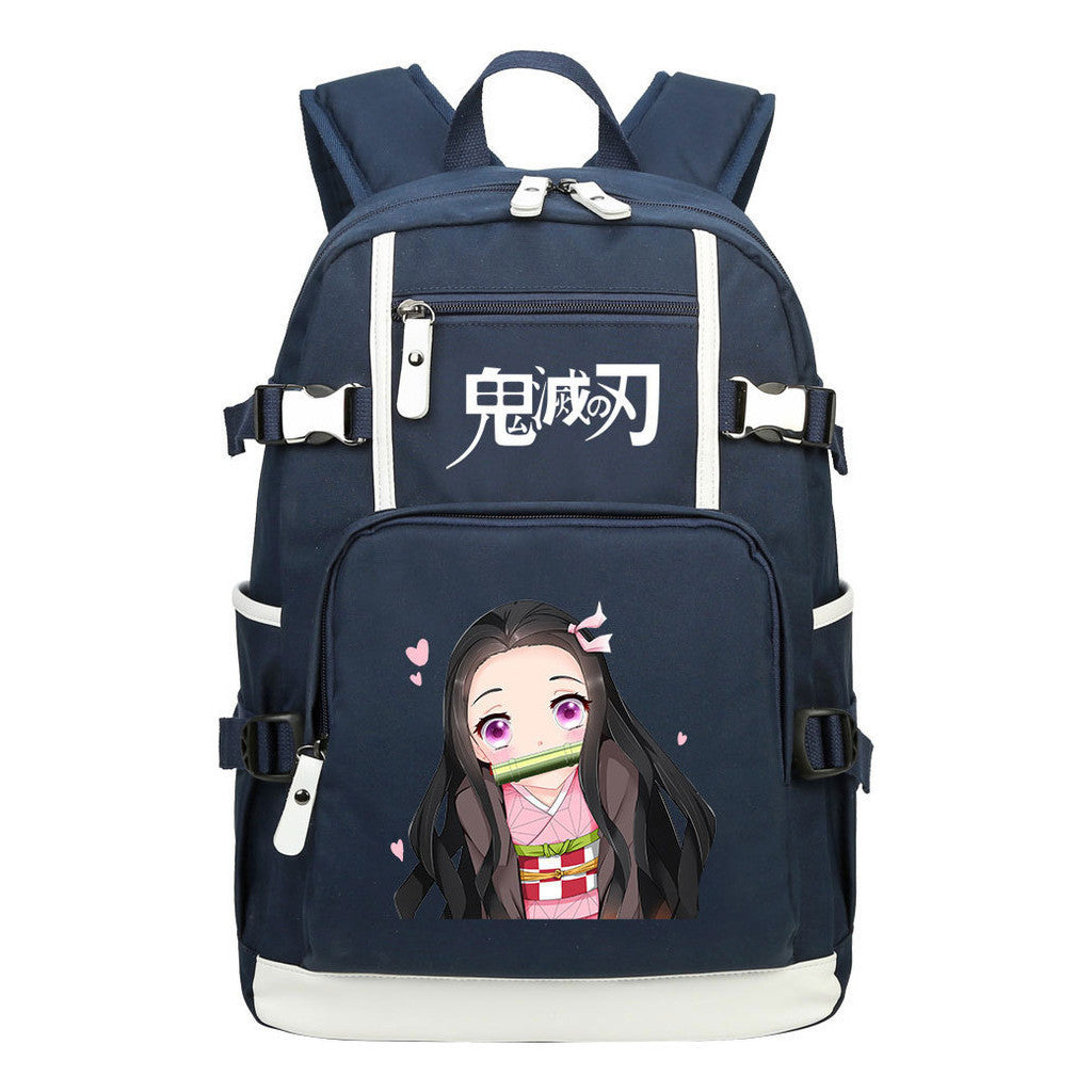Cartoon Anime, Teenage Student Backpacks, Men's And Women's Backpacks, Leisure Travel Backpacks, Backpacks