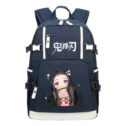 Cartoon Anime, Teenage Student Backpacks, Men's And Women's Backpacks, Leisure Travel Backpacks, Backpacks