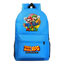 Super Mario Starry Sky Student Backpack For Men And Women's Leisure Travel Backpack