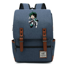 Anime My Heroes Academy Printed Youth Student Backpack Men's And Women's Leisure Belt Buckle Classic Backpack