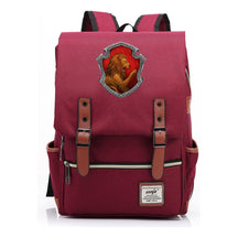 Academy Of Magic Print Teen School Bag Casual Belt Buckle Classic Backpack