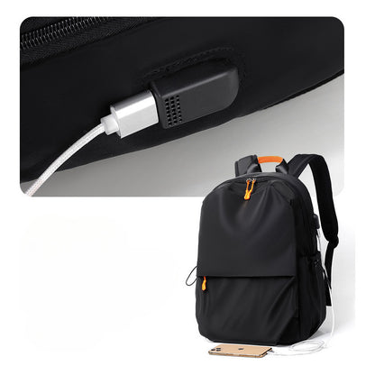 Usb Backpack, Fashionable Business Computer Bag, Large Capacity