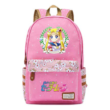 Beautiful Girl Warrior Student Backpack, Floral Casual Backpack