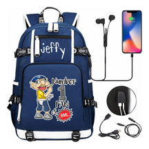 Printed Youth Student Backpack, Backpack, Leisure Travel Backpack