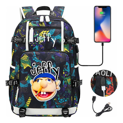Printed Teenage Student Backpack, Men's And Women's Backpacks, Leisure Travel Backpacks