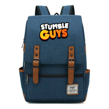 Printed Teenage Student Backpack With Casual Belt Buckle Backpack