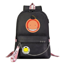 Anime Dark Usb Youth Student Backpack For Men And Women's Leisure Travel Backpack
