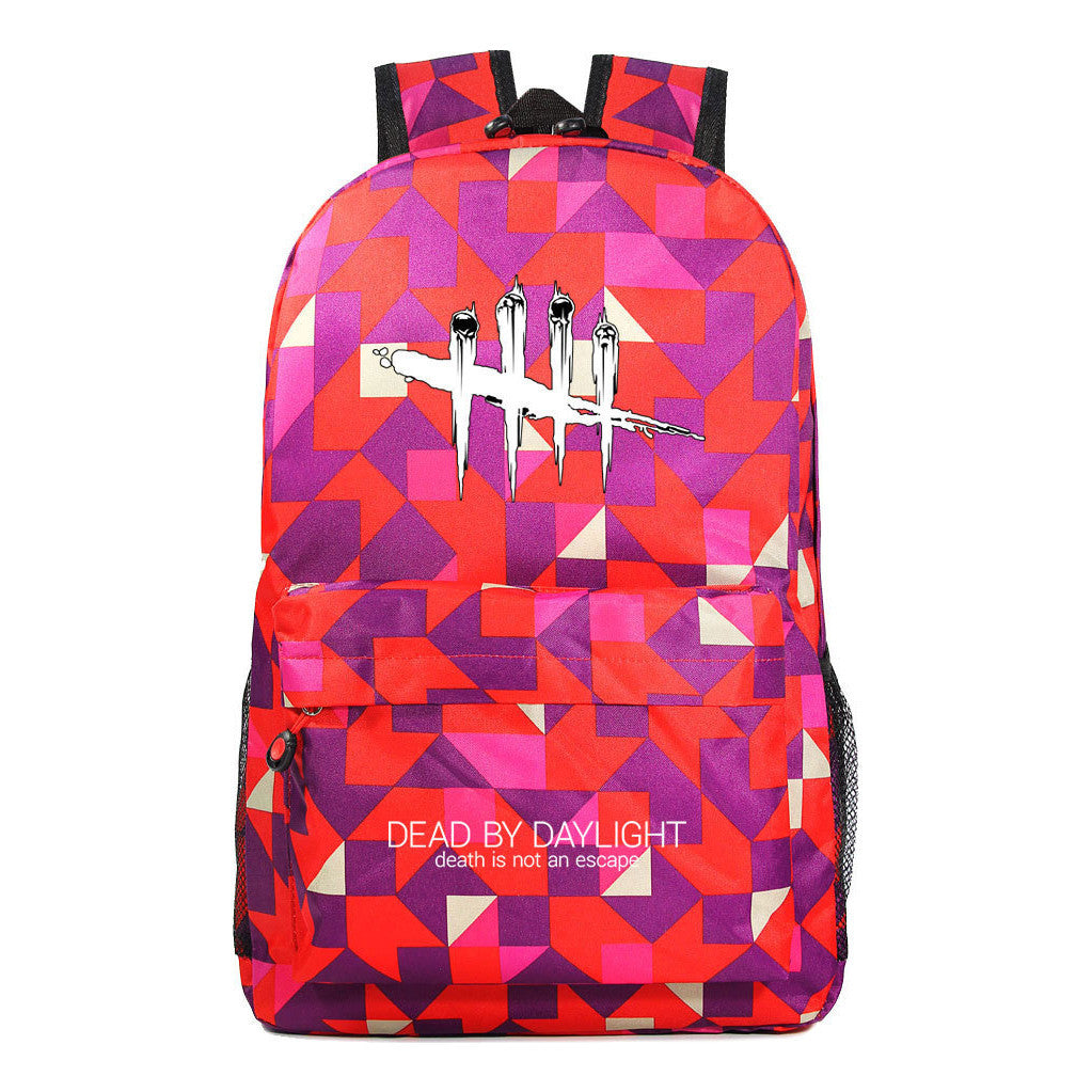Game Dawn Print Youth Student School Bag Men's And Women's Leisure Travel Backpack