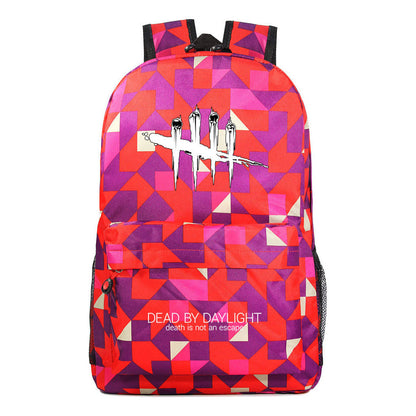 Game Dawn Print Youth Student School Bag Men's And Women's Leisure Travel Backpack