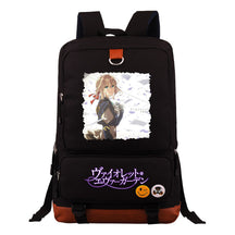 Printed Youth Student School Bag Large Capacity Travel Bag Men's And Women's Backpack