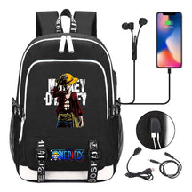 Pirate King Lufei Youth Student School Bag Usb Men's And Women's Leisure Backpack