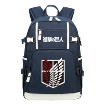 Giant Wings Of Anime Attack, Youth Student School Bag, Men's And Women's Backpack, Leisure Travel Backpack