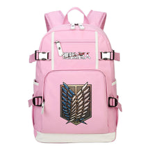 Giant Wings Of Cartoon And Anime Attack Student Backpacks, Men's And Women's Backpacks, Leisure Travel Backpacks