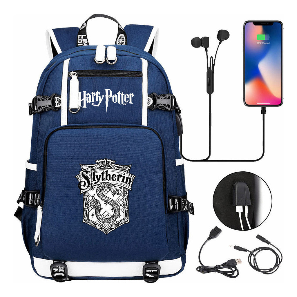 Magic School Usb Student Backpack For Leisure Travel Backpack