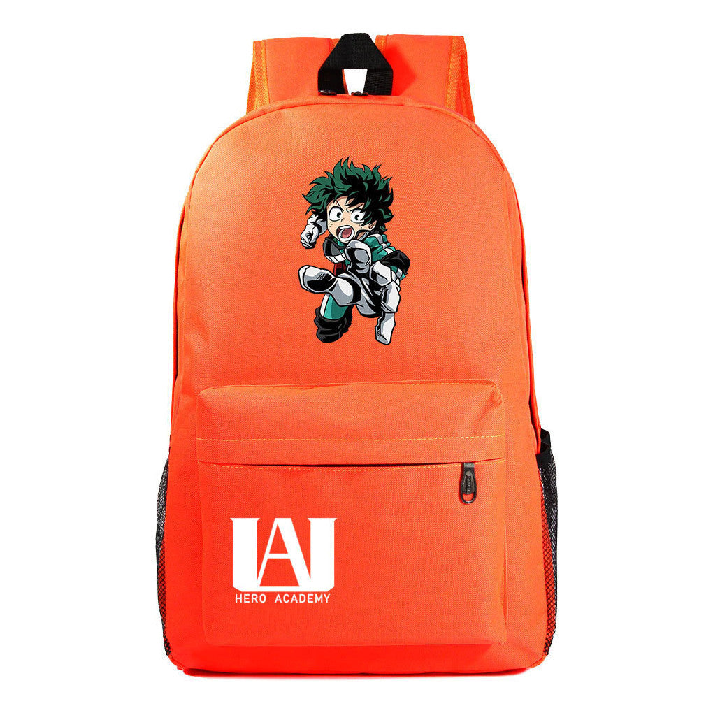 Cartoon Fashion Anime My Hero Academy Printed Youth Student Backpack Men's And Women's Leisure Backpack