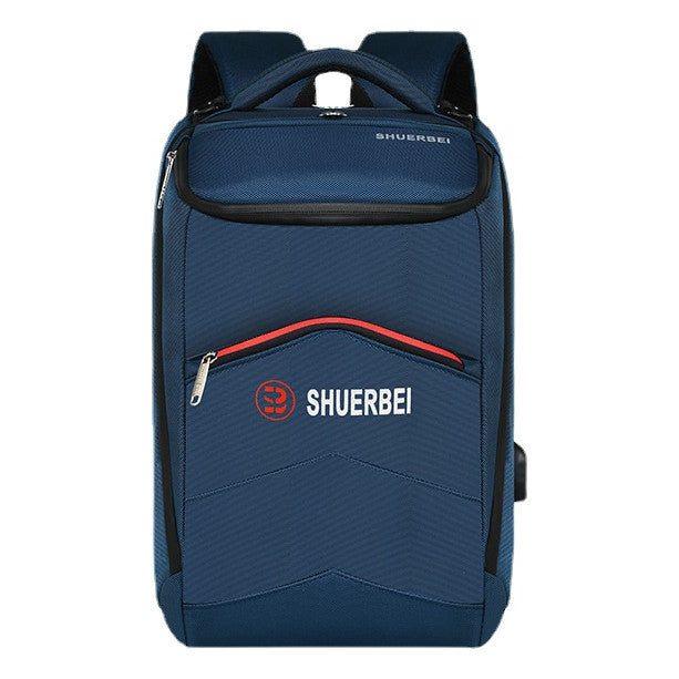 Large Capacity Backpack, Lightweight Spine Protection, Leisure Travel Computer Backpack