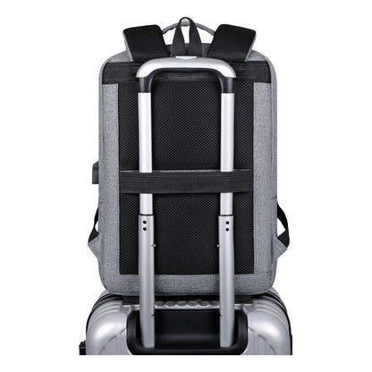 Usb Backpack For Men's Business Laptops, Casual Student Backpacks, Minimalist Backpacks