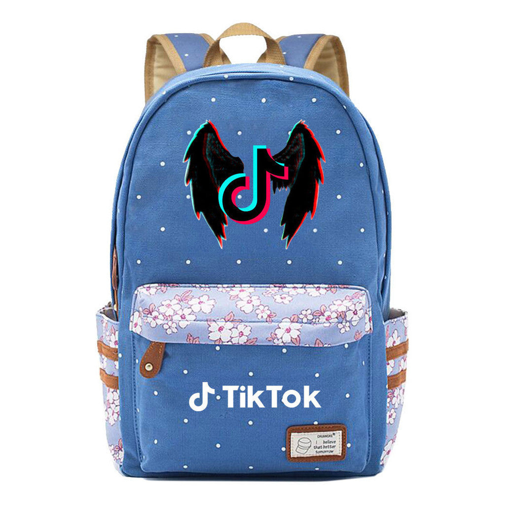 Short Video Student Backpack, Fashionable And Casual Backpack