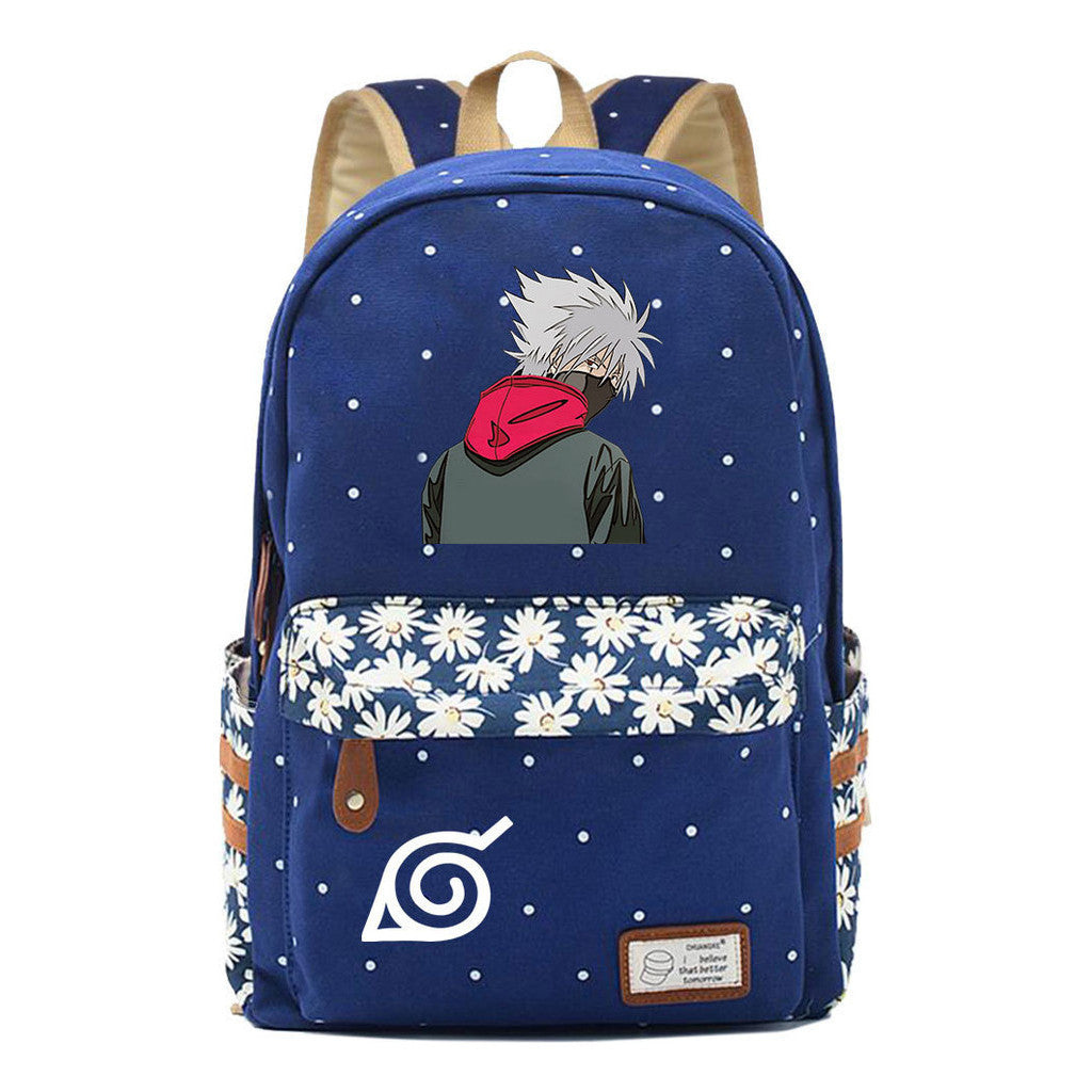 Naruto Youth Student School Bag Fashion Casual Backpack