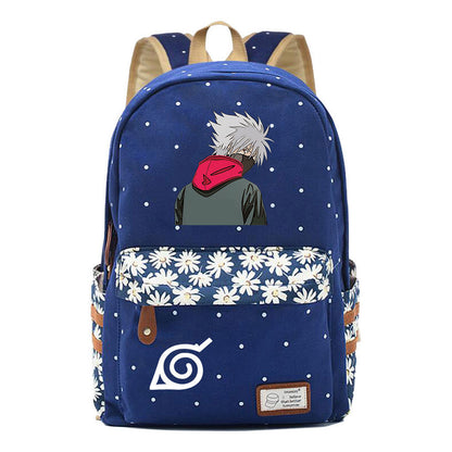 Naruto Youth Student School Bag Fashion Casual Backpack