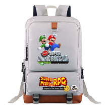 Super Mario Print Youth Student Backpack, Travel Bag, Men's And Women's Backpack
