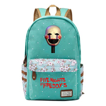 Toy Bear Game Fashion Printed Teenage Girls Student School Bag Men's And Women's Casual Canvas Backpack