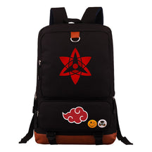 Cartoon Naruto Uchibo Youth Student School Bag Large Capacity Travel Bag Men's And Women's Backpack