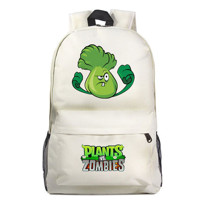 Game Plants Student School Bag Men's And Women's Leisure Backpack