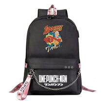 Comic One Punch Superman Printed Usb Youth Student Backpack Men's And Women's Leisure Travel Backpack