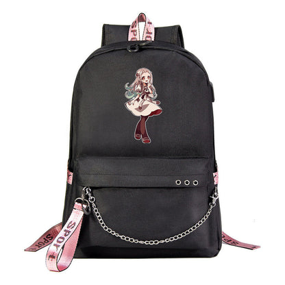 Usb Youth Student Backpack For Boys And Girls Leisure Travel Backpack