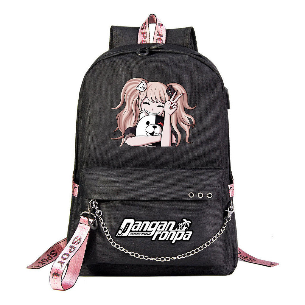 Usb Youth Student Backpack For Men And Women's Leisure Travel Backpack