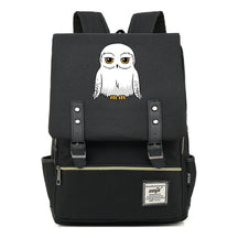 School Of Witchcraft And Wizardry Printed Student School Bag Casual Belt Buckle Classic Backpack